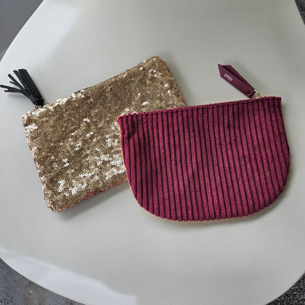 Set of Two IPSY Glam bags